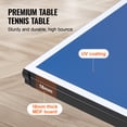 thumbnail image 3 of VEVOR Table de Ping-Pong Pliable Table de Tennis de Table de Jeu Intérieure avec Filet de Serrage, 3 of 9