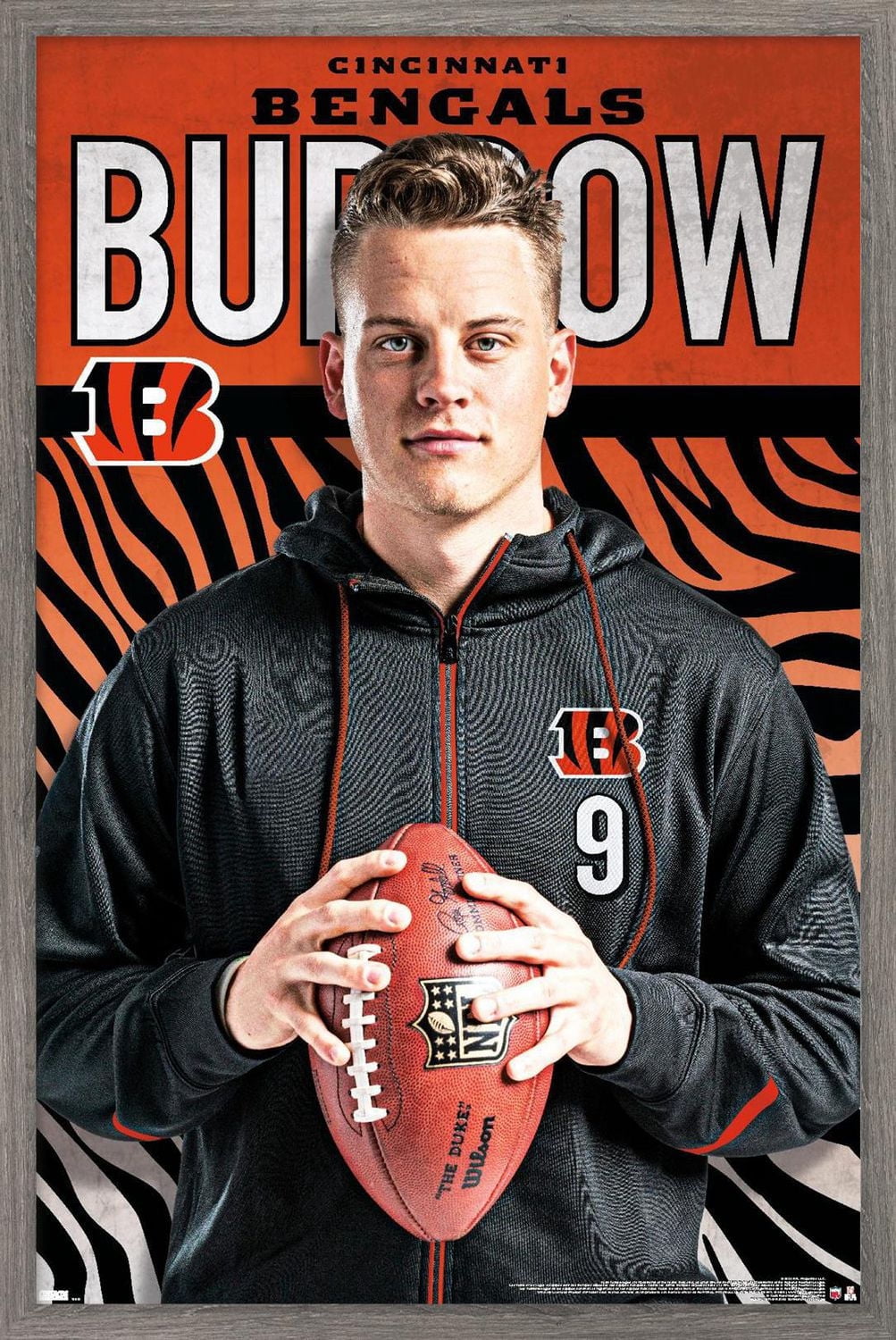 NFL Bengals de Cincinnati - Joe Burrow pose 20