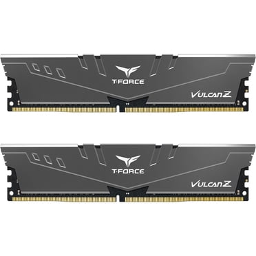 Team T-FORCE VULCAN Z 16 Go (2 x 8 Go) 288 Broches RAM PC DDR4 3200 (PC4 25600) Mémoire de Bureau Modèle TLZGD416G3200HC16CDC01