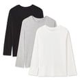 thumbnail image 1 of George Boys' Long Sleeve Tee 3-Pack, 1 of 2
