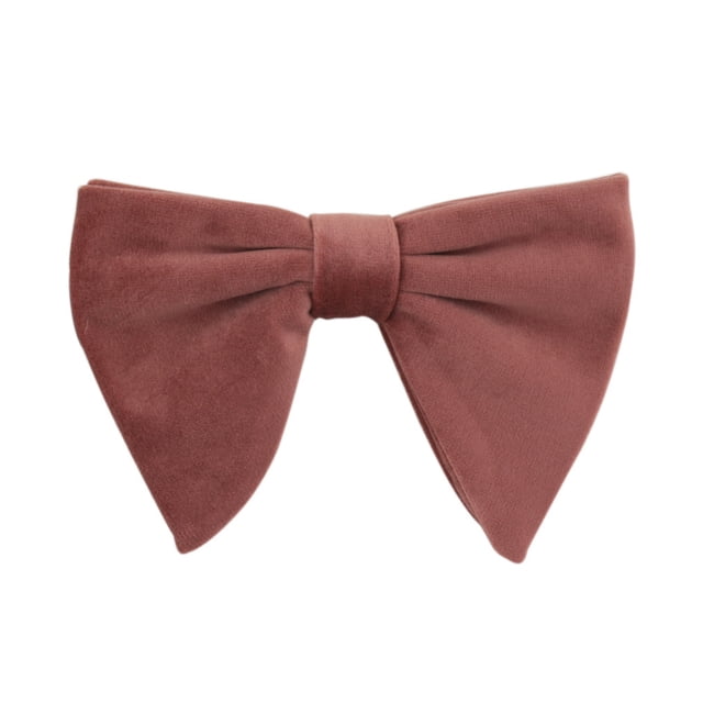 fastboy Stylish Velvet Bow Tie With Elastic Belt Stable Fixation Non-displacement Wide Application Halloween B