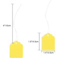 thumbnail image 2 of joycraft 200PCS Price Tags, 45mm x 35mm Price Tags with String Attached, Yellow Merchandise Hanging Labels, Writable Marking Tags for Jewelry, Clothing and Gift Tags, 2 of 13