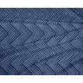 thumbnail image 4 of oneOone Polyester Lycra Navy Blue Fabric Chevron Block Sewing Material Print Fabric By The Yard 56 Inch Wide, 4 of 4