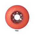 thumbnail image 2 of Youkk 2 Pcs Prise Silencieuse Support Amélioré et Élargi - Roue de Patin à Roues Alignées pour Professionnel Rouge 76mm 1Ensemble, 2 of 6