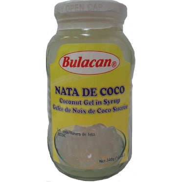 Nata de Coco Blanc Bulacan 340 g par bouteille Non coloré