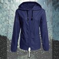thumbnail image 2 of 2025 Femmes Uni Manches Longues Femmes Col Roulé Simulé Manches Longues Poche Manteau Ample à Empiècements Mod Bod Hauts, 2 of 7