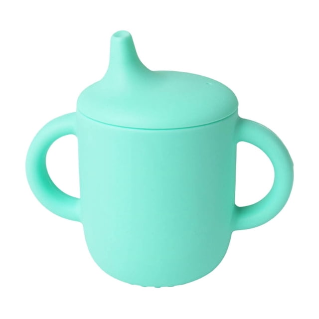 Yhmxh Kitchen Gadgets,,Kitchen Storage Silica Gel Water Cup Infant Learning Drink Cup Duckbilleded Cup Avoidance Drop And Leak Proof Children's Tableware Set Silica Gel Cup Duckbill Cup