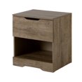 thumbnail image 2 of Table de chevet 1 tiroir pour Adulte, fini Chêne vieilli, collection Holland de Meubles South Shore, 2 of 10
