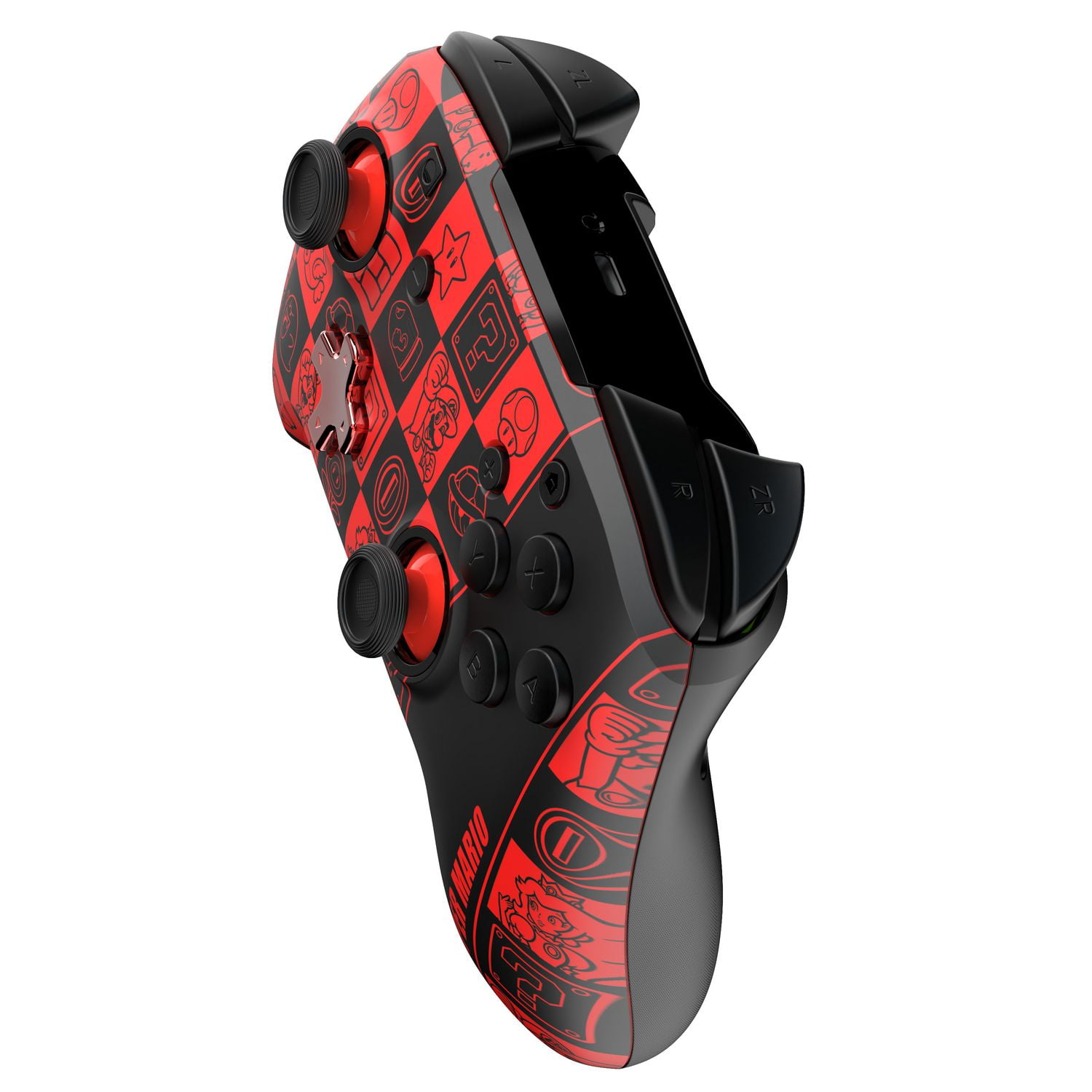 PDP REMATCH GLOW Wireless Controller: Super Icon - Nintendo Switch, & Nintendo Switch - OLED Model