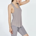 thumbnail image 4 of Timegard Tank Top for Women Racerback Workout Yoga Tee Sleeveless U Neck Loose Outdoor Active Tee, 4 of 5
