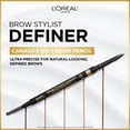 thumbnail image 3 of L’Oréal Paris Cosmetics Brow Stylist Definer, Ultra-Fine Tip Eyebrow Pencil, 0.5mm Tip for Well-Defined Brows and Easy Blend With No Gaps, Dark Brunette ,90 mg, 3 of 8