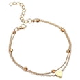 thumbnail image 2 of FcBaudy Bracelets de Cheville pour Femmes, Bracelets de Cheville pour Femmes en Acier Inoxydable Bracelet Cœur Bracelet de Cheville Mode, 2 of 2