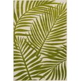 thumbnail image 4 of Tapis tissé crème et vert Tropiana, 4 of 7