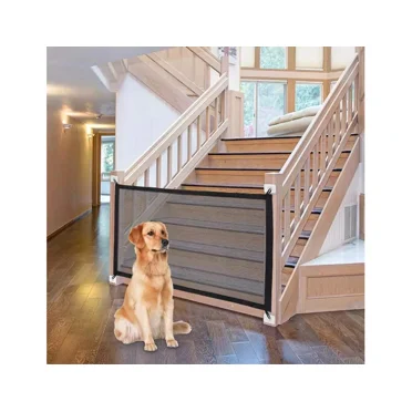 Barrière de Sécurité pour Escalier de Bébé, Filet de Sécurité en Maille portable pour Animaux, Facile à Installer Partout, Porte pour Animaux 75*180 cm, Convient aux Embrasures de Porte, Fournit une Clôture de Sécurité.