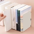 thumbnail image 1 of HOZADOIE Plastics Bookshelf Furniture Bookstand Large Book Support Student Desktop Storage Baffle Desk Top Bookshelf, 1 of 6