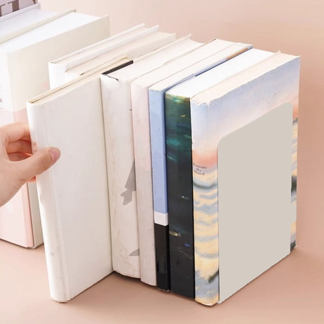 HOZADOIE Plastics Bookshelf Furniture Bookstand Large Book Support Student Desktop Storage Baffle Desk Top Bookshelf