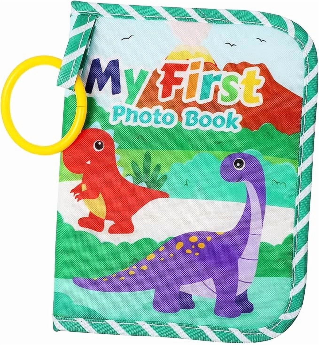 Photo Album Book for Newborns Adorable Design, Picture Book for Photos, Lightweight Portable, Diy Pockets, Keepsake, First Year Memories, Soft Cover Gift