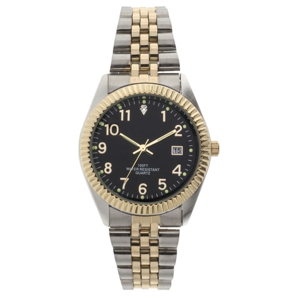 Montre-bracelet à deux tons pour hommes de George