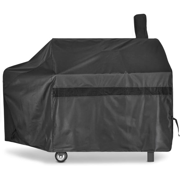 Offset Smoker Cover Charcoal Pellet Grill Cover Heavy Duty D BBQ Smoker Cover for Brinkmann for for for Nexgrill for New Braunfels for Oklahoma Joe‘s