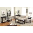 thumbnail image 3 of Pemberly Row Ladder Bookshelf in Black Wood Finish, 3 of 4