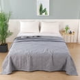 thumbnail image 1 of Limited Time Only! Summer Washed Cool Quilt, Machine Washable Thin Summer Blanket for Dormitory, Lightweight Bed Quilt Core for Student Bedding, Cool Bedding for Warm Weather, 1 of 6