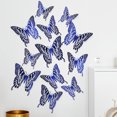 thumbnail image 3 of Transemion Glitter And Exquisite Stickers For Amazing Home Decor With Butterflies Various LK12 blue 1Set, 3 of 6