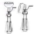 thumbnail image 2 of MYG Stainless Steel Manual Hand Mixer for Kitchen, Egg Beater, Dough Mixer, Baking Tool, Adjustable Speed, Easy to Clean, Compact Design for Home Use, 2 of 7