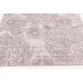 thumbnail image 5 of Unique Loom 3141489 6 x 6 Pi Grand Tapis Carré Sofia&44; Gris Clair, 5 of 5