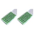 thumbnail image 3 of Decodeary 28pack/lot Educational And Realistic Detail Static Grasses Flower Tufts For Model Builders Wide Rose powder 2Set, 3 of 6