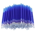 thumbnail image 2 of GUOOL 100 Pieces Heat Erasable Refill Pens Disappearing Pen for Fabric Mark Blue, 2 of 9