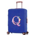 thumbnail image 1 of Luggage Covers Travel Accessories Suitcase Cover Protector Reusable Washable 18-32inch Pink Letter Printed Pattern Series 8pink Q S, 1 of 6