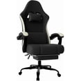 thumbnail image 3 of Ergonomic Gaming Chair with Pocketed Spring Cushion  Breathable Fabric Computer Chair with Footrest  Adjustable Lumbar Support Video Game Chair for Adults, 3 of 3