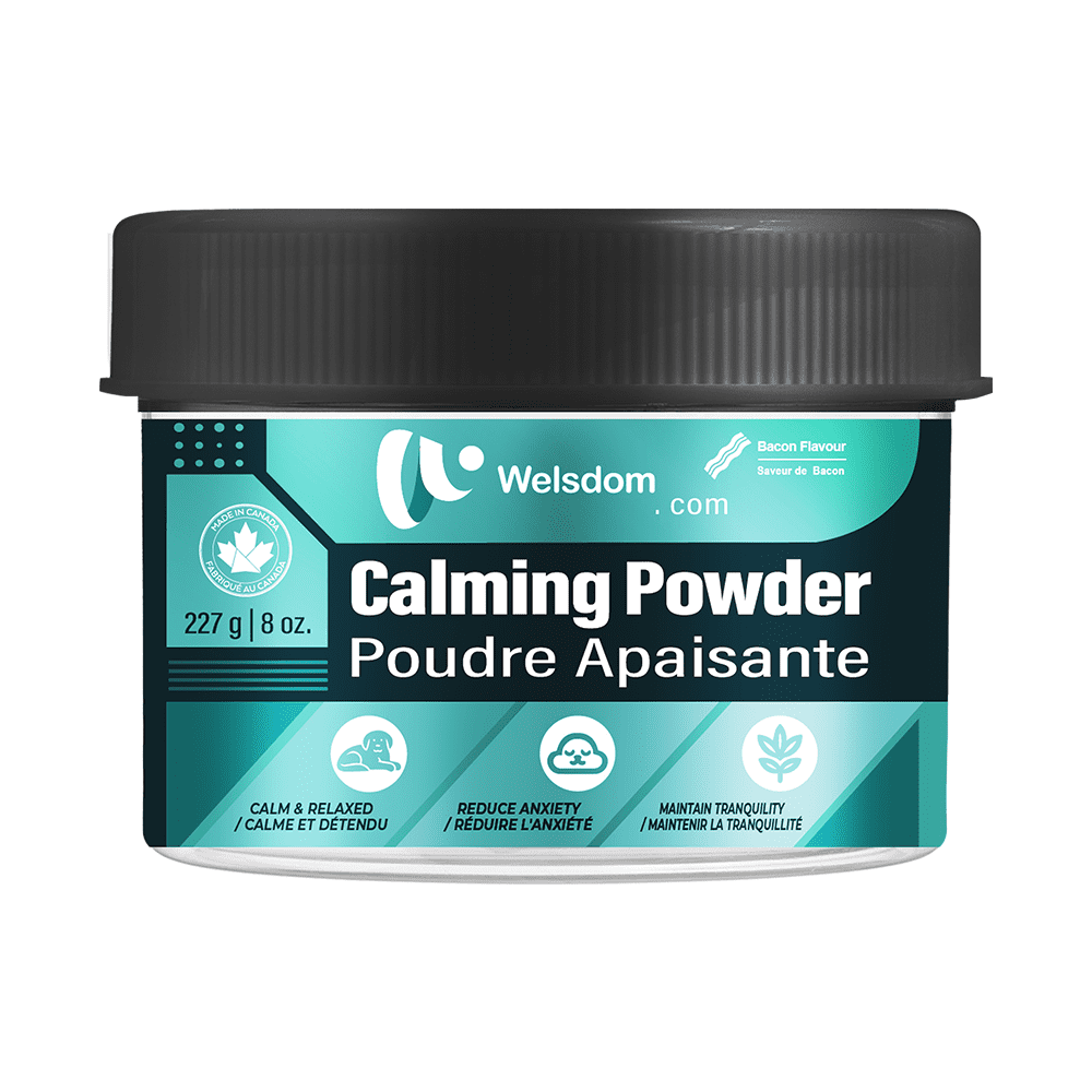 Welsdom Pets Soothing Paws Herbal Blend - Calming Powder | Natural Stress Relief for Dogs | Promotes Relaxation & Mood Enhancement | Easy-to-Use Adaptogenic Formula