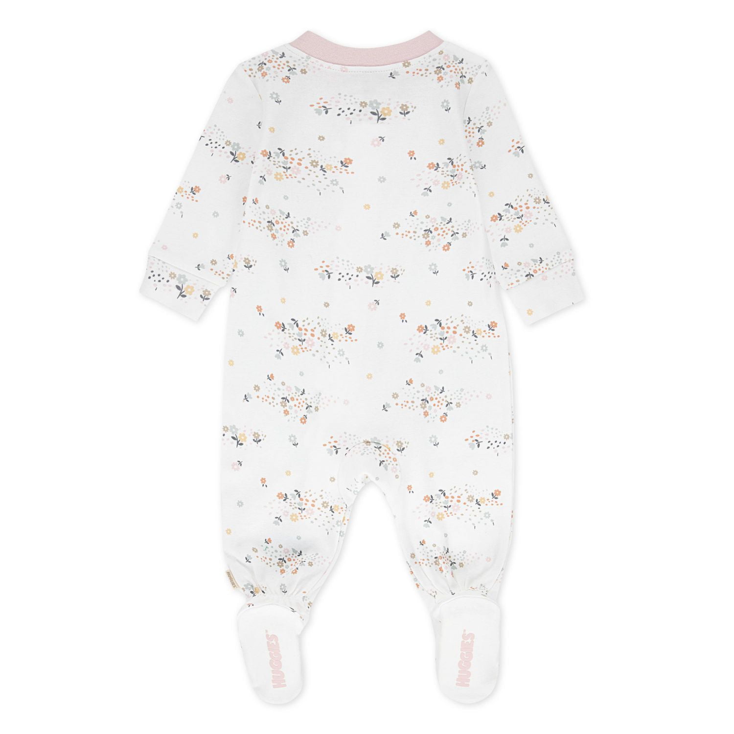 Huggies® Baby Girls' Layette Organic Cotton Footed Coverall