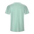 thumbnail image 3 of Hiiyo T-Shirt Uni pour Homme à Manches Courtes, Col Rond, T-Shirt d'Été pour Tous les Jours, 3 of 7