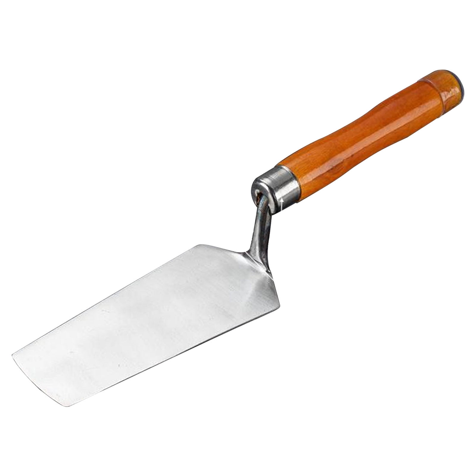 Dvkptbk Finishing Trowel Stainless Steel Plaster Finishing Trowel Metal Concrete Tools Finishing Set Cement Work Stainless Steel Tool with Comfortable Handle Finishing Trowel