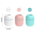 thumbnail image 2 of Labymos 220mL Mist Humidifier with Night Light Portable Desk Quiet Cool USB Humidifier Waterless Auto-Off Humidifier for Home Travel Office Bedroom, 2 of 7