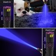 thumbnail image 3 of 365nm Black Light UV Flashlight, Invisible Black Light UV Flashlight Waterproof  for Rocks for Stains, 3 of 7
