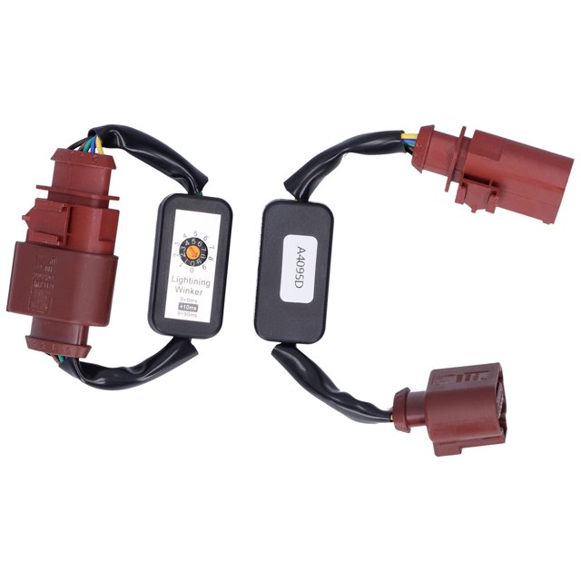 Adaptateur de Clignotant Module d'Indicateur de Clignotant Module de Feu Arrière LED Adaptateur de Clignotant Dynamique Kits de Module de Clignotant Compatible avec A4 S4 Avant B8.5 Facelift 2013-2016