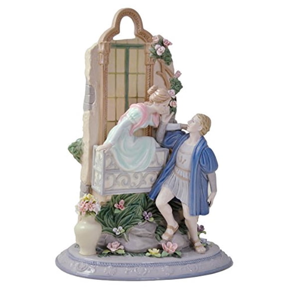 Romeo and Juliet by Cosmos William Shakespeare's Scene Statue Figurine 11.5"tall X 8.25"wide X 5.5"deep