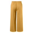 thumbnail image 5 of Women's High - Waisted Wide - Leg Chiffon Pants - Drawstring Elastic, Comfortable, Printed, Suitable for Multiple Occasions, S - XXL Sizes, 5 of 5