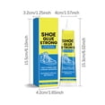 thumbnail image 3 of Dvkptbk Colle pour Chaussures Colle de Réparation de Chaussures avec Forte Adhérence Imperméable Invisible Flexible Convient à Tous les Types de Réparation de Chaussures Colle pour Chaussures.50ml Outils&Amélioration de la Maison Essentiels pour la Maison, 3 of 8