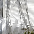 thumbnail image 2 of Last Chance Violete Sheer Curtain Window Voile Drape Valance 1 Panel Fabric, 2 of 5
