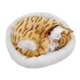 thumbnail image 1 of Realistic Breathing Cat Plush Toy Soft Stuffed Electronic Pet Home Decor Gift, 1 of 6