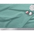 thumbnail image 3 of Soimoi Velvet Fabric Swimming Ring Small Print Sewing Fabric Yard 58 Inch Wide, 3 of 3