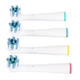 thumbnail image 1 of Replacement Brush Heads, Effective Cleaning Gentle Fine Bristles Simple Access 4PCS Electric Toothbrush Head  for P2500 P3000 P4000, 1 of 7
