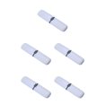 thumbnail image 2 of Maytalsory Tooth Brush Toothpaste Storage Box with Lid Portable Smooth Cases Chopsticks Forks Organizer Travel Office Party White 5Set, 2 of 6