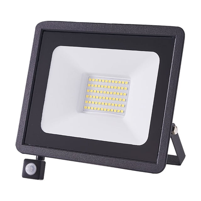 Outdoor LED PIR Motion Sensor Floodlight 100W 50W Waterproof High Brightness Spotlight For Garden Street Wall Floodlights