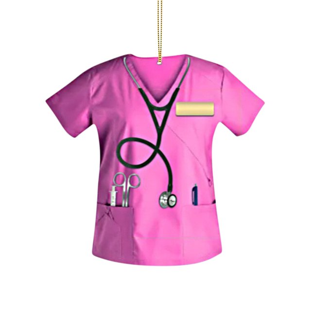 Meitianfacai New Nurse Uniform Design Car Pendant Decoration Acrylic Keychain Jewelry