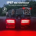 thumbnail image 4 of Magnetic Wireless Trailer Lights, Rechargeable LED Trailer Light for Towing Truck, Waterproof Tail Tow Lights Kit for RV Camper Boat Caravan, Portable Turn Signal Brake Running Stop, 4 of 8
